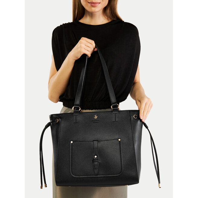 Torebka Beverly Hills Polo Club BHPC-C-015-07 Czarny -