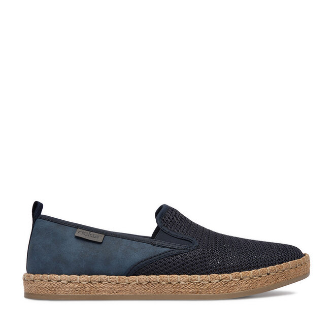 Espadryle Rieker CEO-B2661-14 Granatowy - męskie