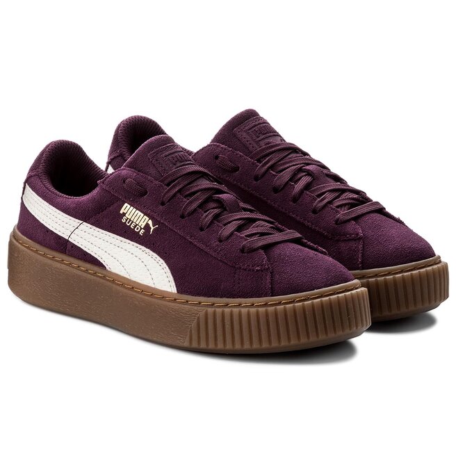 c Puma Platform Snk Jr 363906 03 Dark Purple Marshmallow
