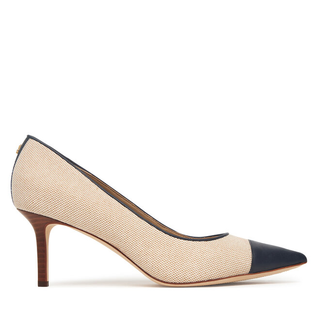 Szpilki LAUREN RALPH LAUREN 802P10395002 Beżowy - kobiece