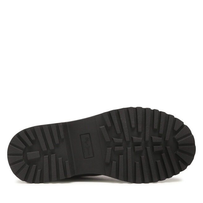 Pepe Jeans Kozačky Pepe Jeans Hatton Strap Metal PGS50168 Silver 934