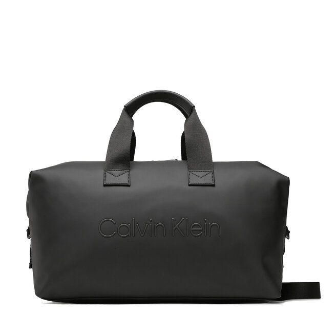 Geantă Calvin Klein Rubberized Weekender K50K510234 BAX BAX imagine noua gjx.ro