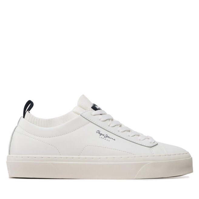 Pepe Jeans Sneakersy Pepe Jeans Yogi Sock PMS30928 White 800