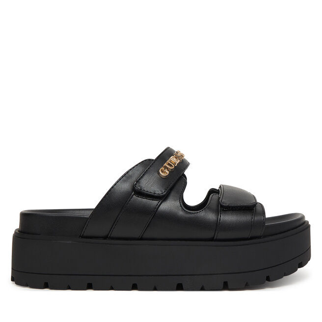 Klapki Guess FLJFAX ELE03 Czarny -