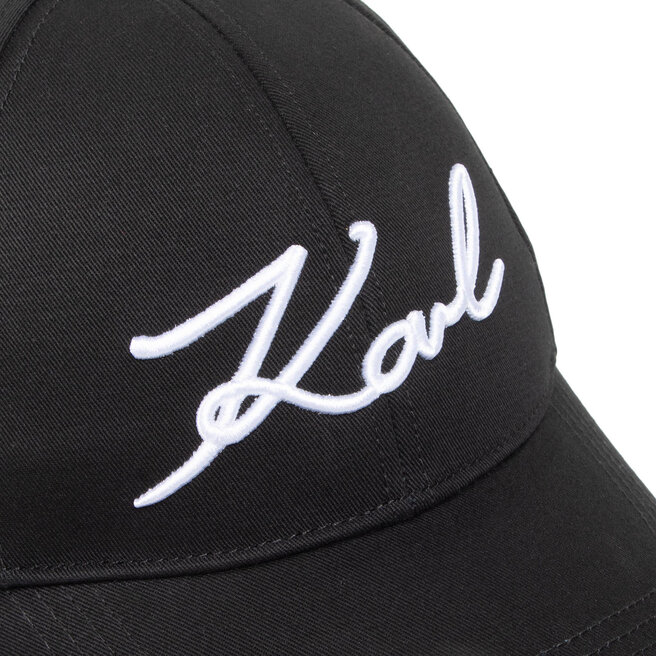 KARL LAGERFELD Kšiltovka KARL LAGERFELD 205W3405 Black 999