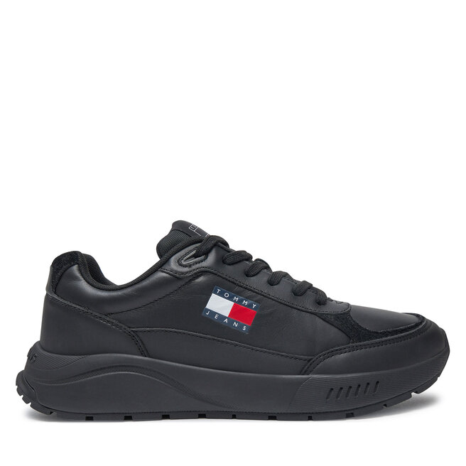 Sneakersy Tommy Jeans Runner - Czarny