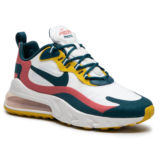 air max 270 react sneaker in summit white