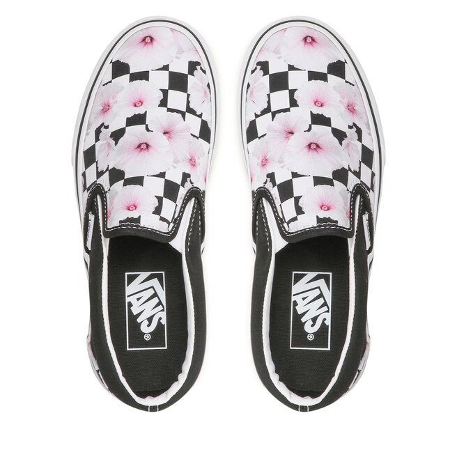 Vans Tenisky Vans Classic Slip-On VN0A5JLXBM81 Hibiscus Check Black