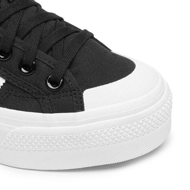 adidas Παπούτσια adidas Nizza Platform Mid W FY2783 Cblack/Ftwwht/Ftwwht