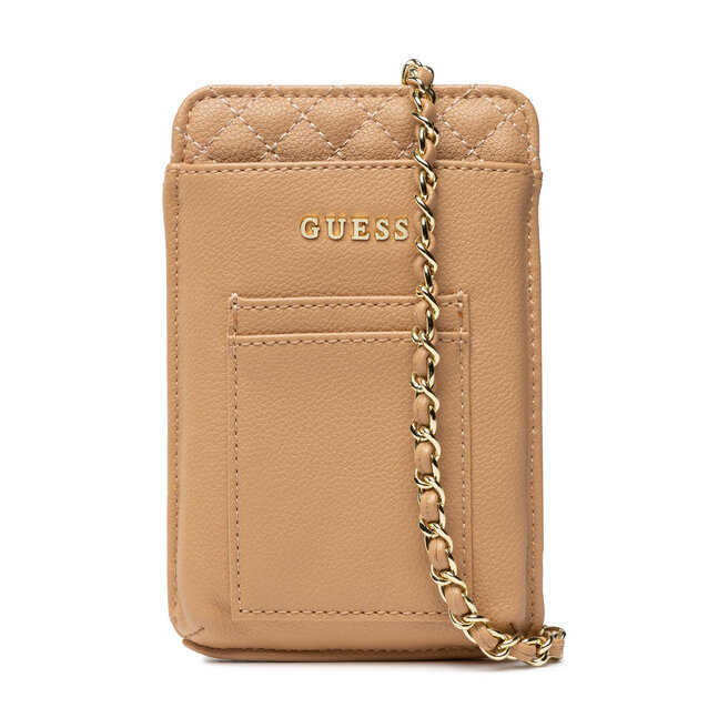 Guess Pouzdro na mobil Guess Not Coordinated Accessories PW1515 P2426 Hnědá