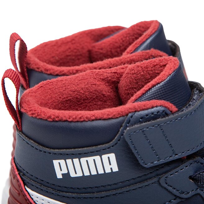 Puma Сникърси Puma Rebound Rugged V Ps 388244 03 Peacoat/Puma White/Red