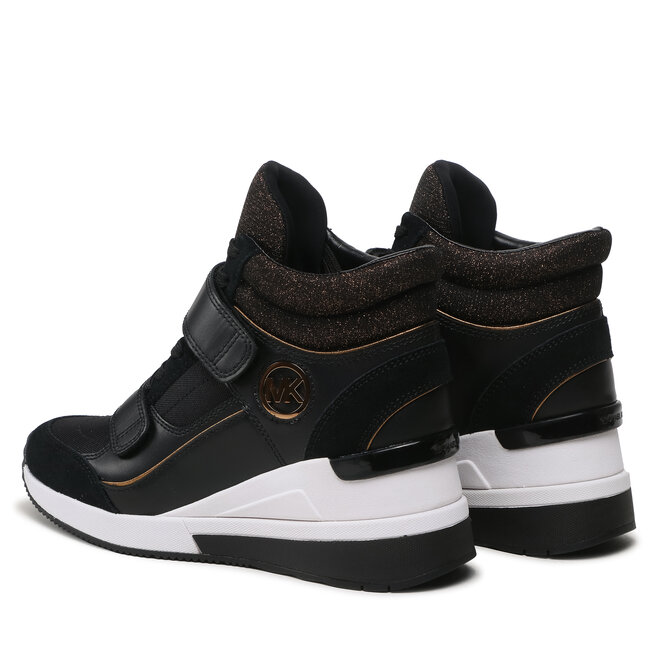 MICHAEL Michael Kors Sportcipő MICHAEL Michael Kors Gentry High Top 43F3GYFE3D Black/Bronze