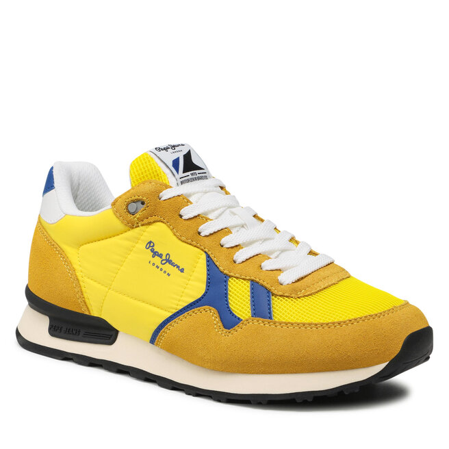 Pepe Jeans Sneakersy Pepe Jeans Britt Man Studio PMS30806 Yellow 043