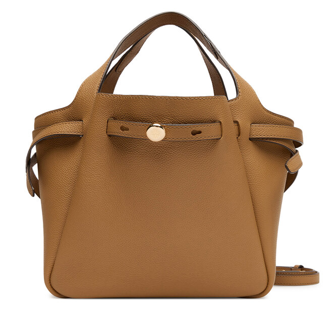 Torebka Tory Burch Romy Satchel - Brązowy