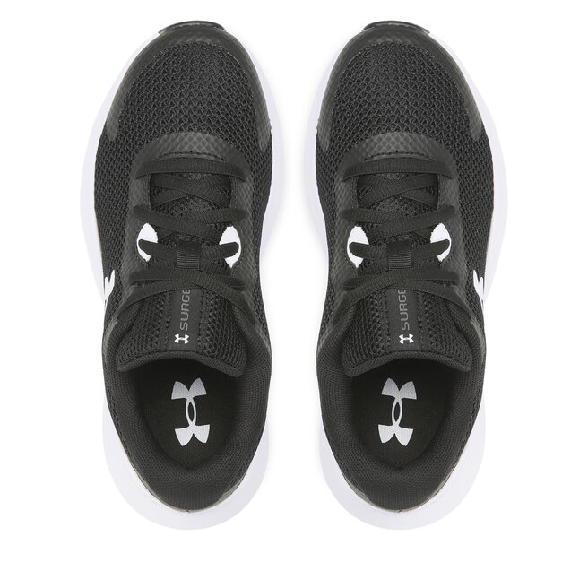 Under Armour Обувки Under Armour Ua Bgs Surge 3 3024989-001 Blk/Wht
