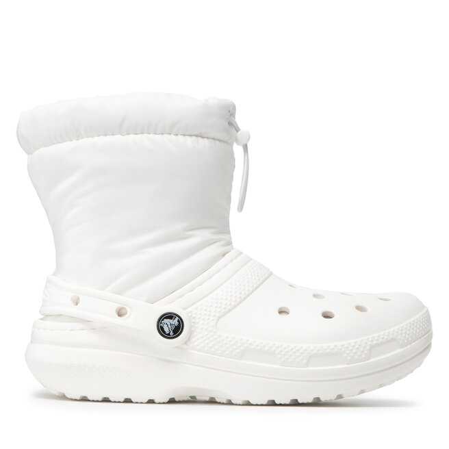 Crocs Stiefeletten Crocs Classic Lined Neo Puff Boot 206630 White/White