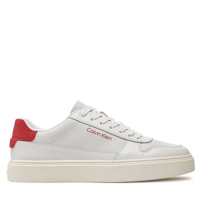Sneakersy Calvin Klein Low Top Lace Up Bskt - Biały