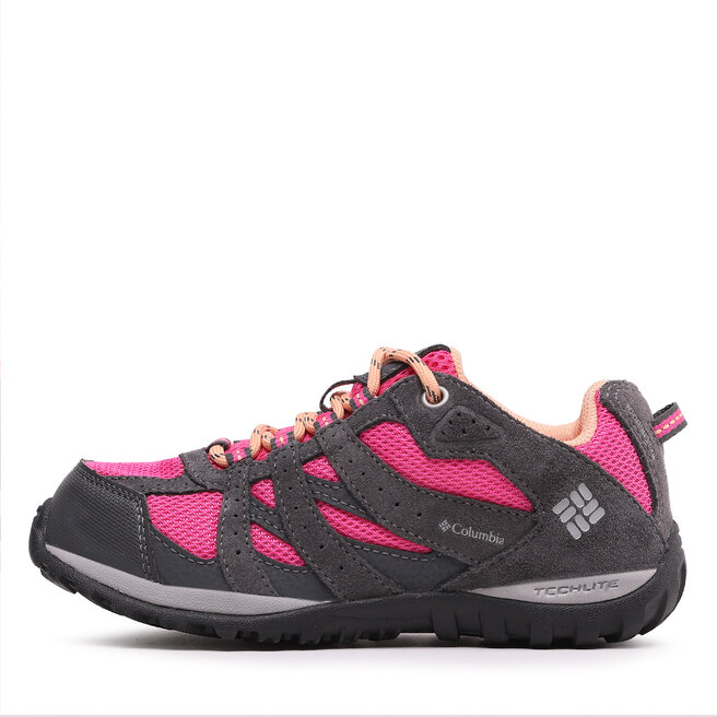 Columbia Туристически Columbia Youth Redmond Waterproof BY2857 Dark Grey/Pink Ice 089
