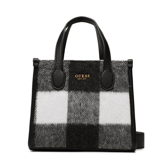 Geantă Guess Silvana Mini HWWF86 65770 BKK 65770 imagine noua gjx.ro