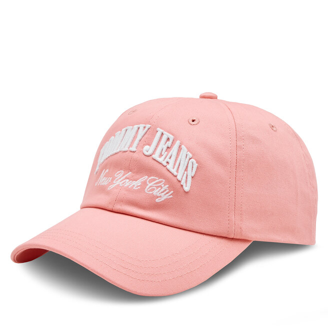 Czapka z daszkiem Tommy Jeans Hot Summer - Różowy