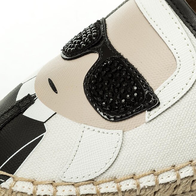 KARL LAGERFELD Еспадрили KARL LAGERFELD KL80111 White Lthr/Textile