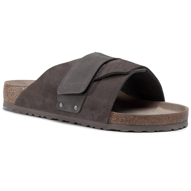 Iešļūcenes Birkenstock Kyoto 1017501 Concrete Grey | eapavi.lv