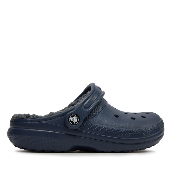 Klapki Crocs Classic Lined Clog - Granatowy