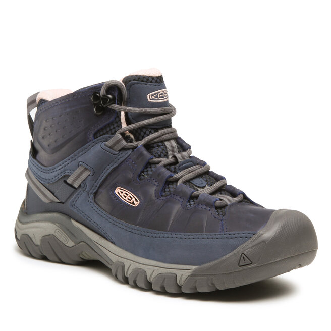 Keen Туристически Keen Targhee III Mid Wp Women 1026863 Vintage Indigo/Peachy Keen