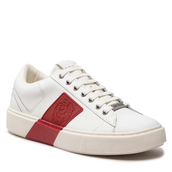 Sneakers Guess Vice Sash FM8VIS LEA12 WHIRE epantofi-Bărbați-Pantofi-De imagine noua