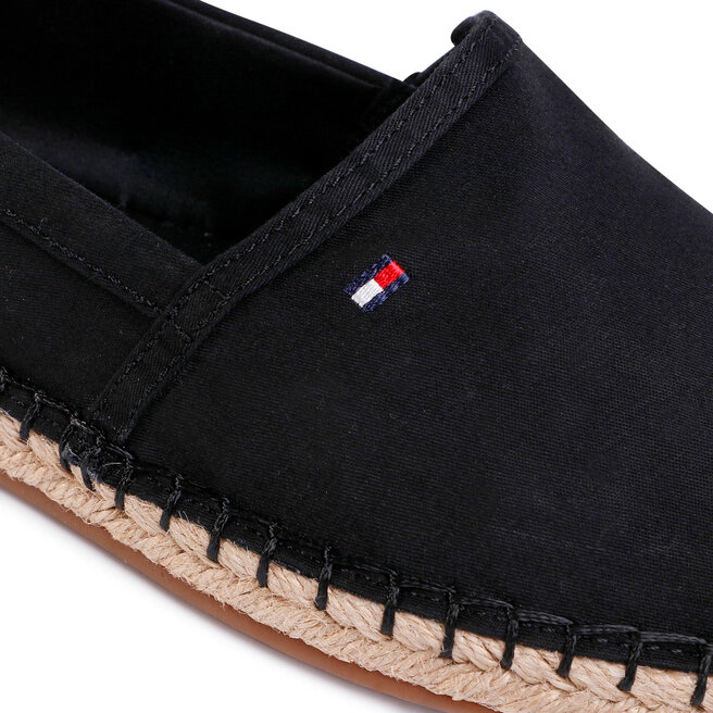 tommy hilfiger black espadrilles