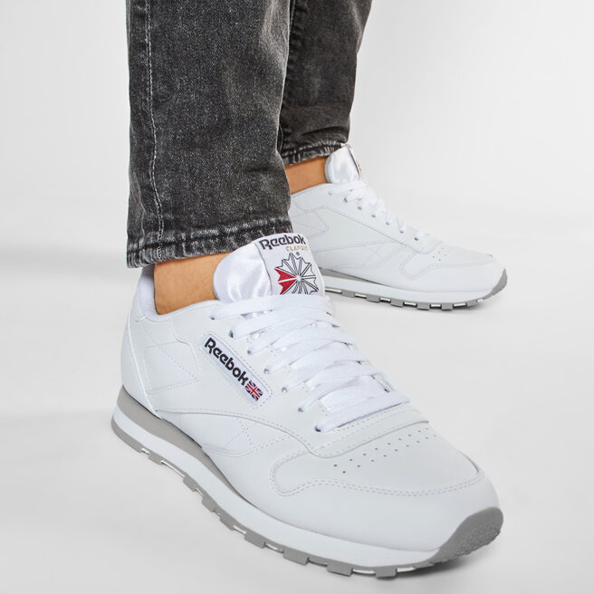 Batai Reebok Cl Lthr 2214 White/Light Grey • Www.eavalyne.lt
