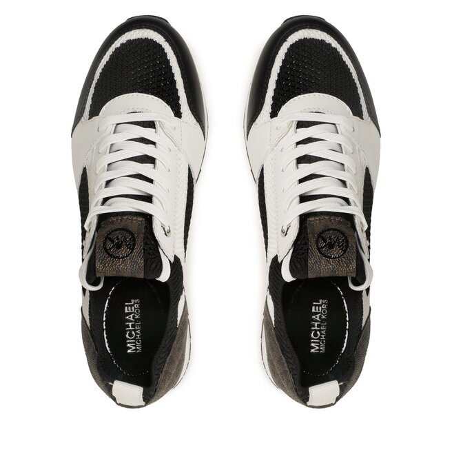 MICHAEL Michael Kors Sneakersy MICHAEL Michael Kors Billie Knit Trainer 43S3BIFS1D Blk/Opticwht