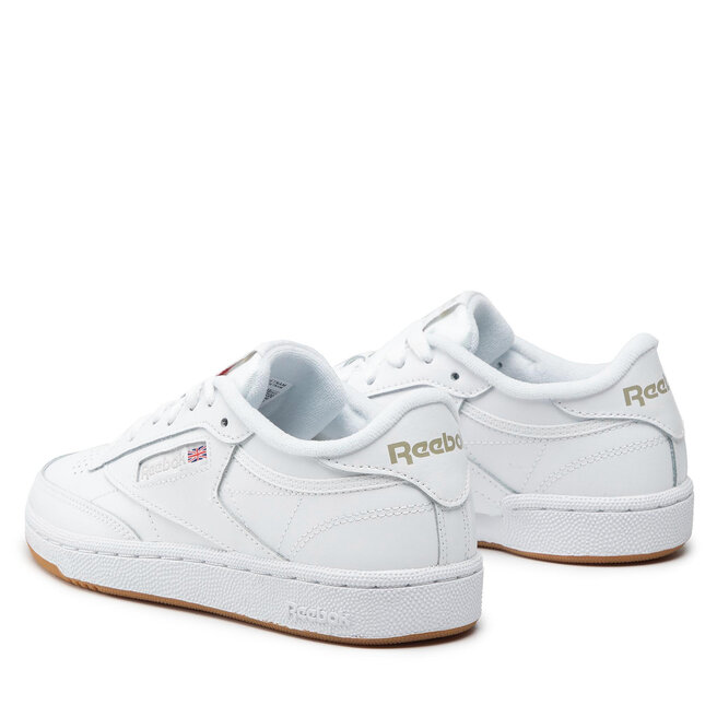 Reebok Schuhe Reebok Club C 85 BS7686 White/Light Grey/Gum