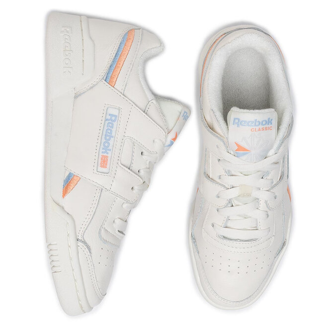 Reebok Pantofi Reebok Workout Lo Plus EF8064 Chalk/Sunorg/Flublu