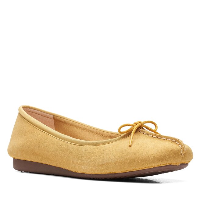 Clarks Freckle Ice 26170957 Yellow Suede evzuttya .ua