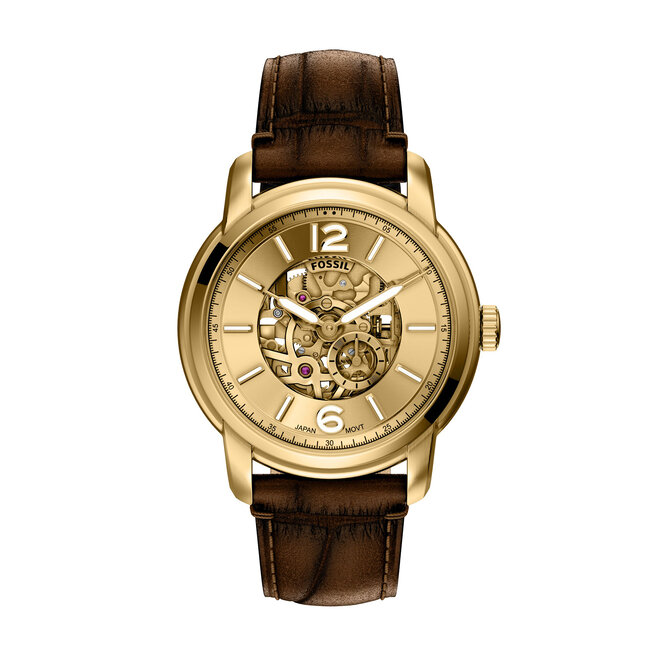 Zegarek Fossil Fossil Heritage ME3279 Brązowy -