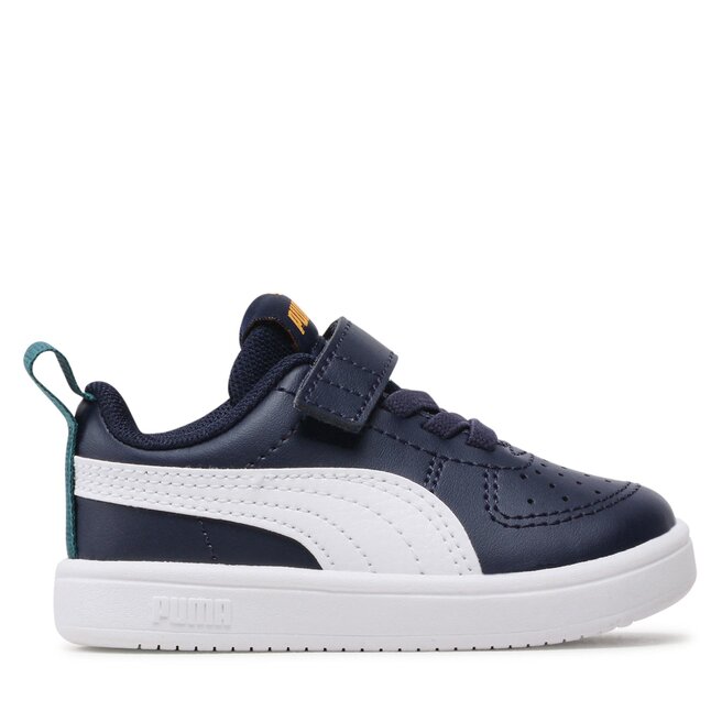 Sneakersy Puma Rickie Ac Inf 384314 07 Granatowy - chłopięce