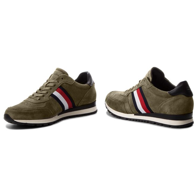 Tommy hilfiger clearance luxury suede runner