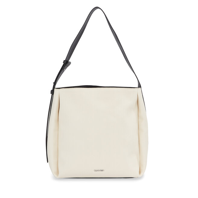 Torebka Calvin Klein Gracie Bucket Bag_Canvas - Écru