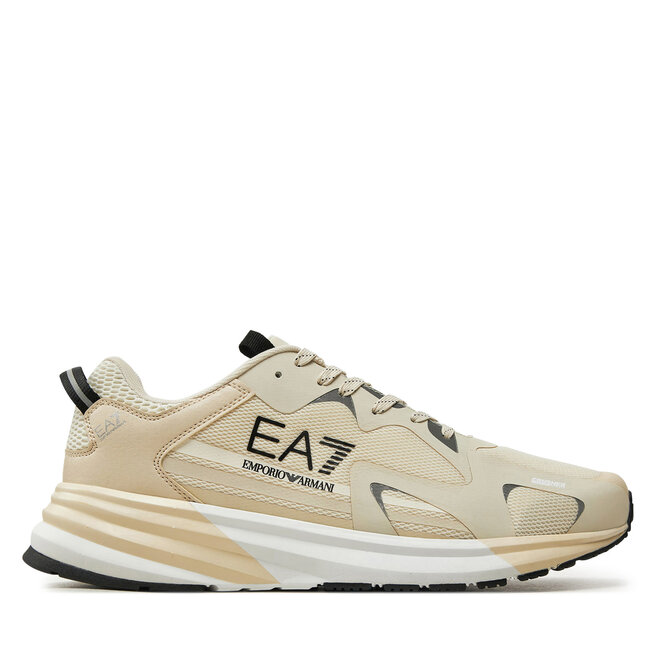 Sneakersy EA7 Emporio Armani X8X156 XK360 - Écru