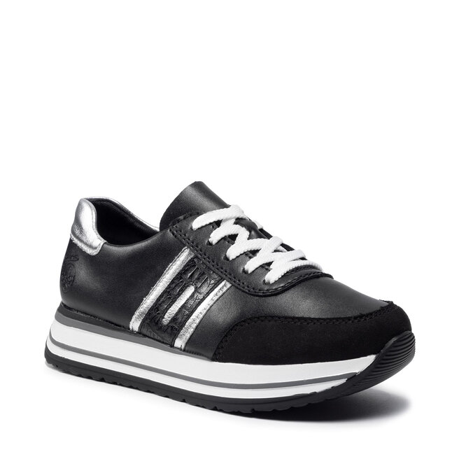 Rieker Sneakers Rieker N3508-00 Black Combination