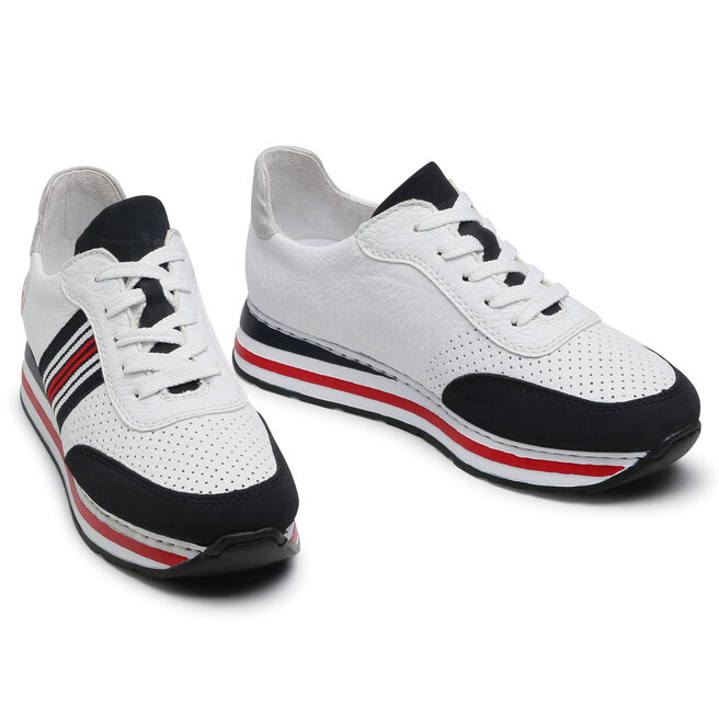 Rieker Sneakers Rieker L2327-15 Weiss Kombi