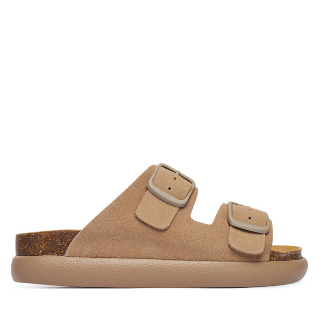 Klapki Scholl Noelle Chunky F01218 Beżowy -