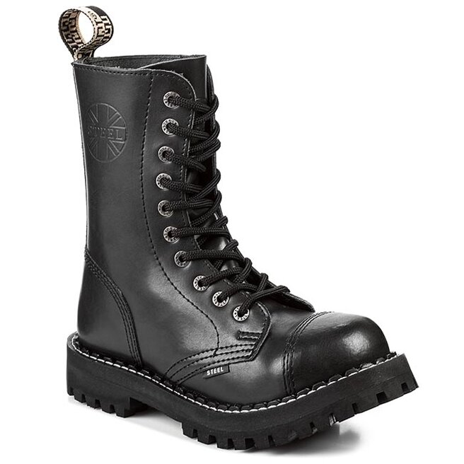 Anfibi Steel 105 106 O Black escarpe