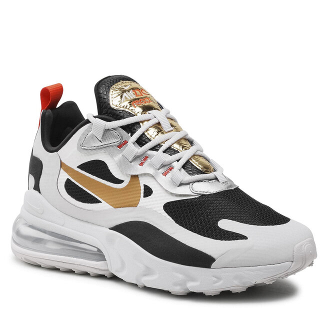 Buty Nike Air Max 270 React CT3433 001 Vast Grey/Metallic Gold/Black |  eobuwie.com.pl