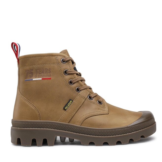 Scarponcini Palladium Pallabrousse 75 Lth 77952 230 M Bone Brown
