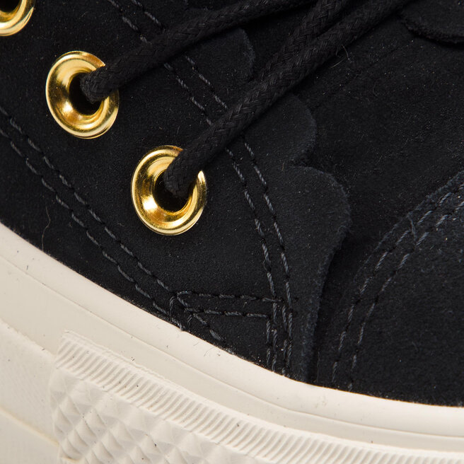Scarpe sportive Converse Ctas Lift Ox 563499C Black Gold Egret
