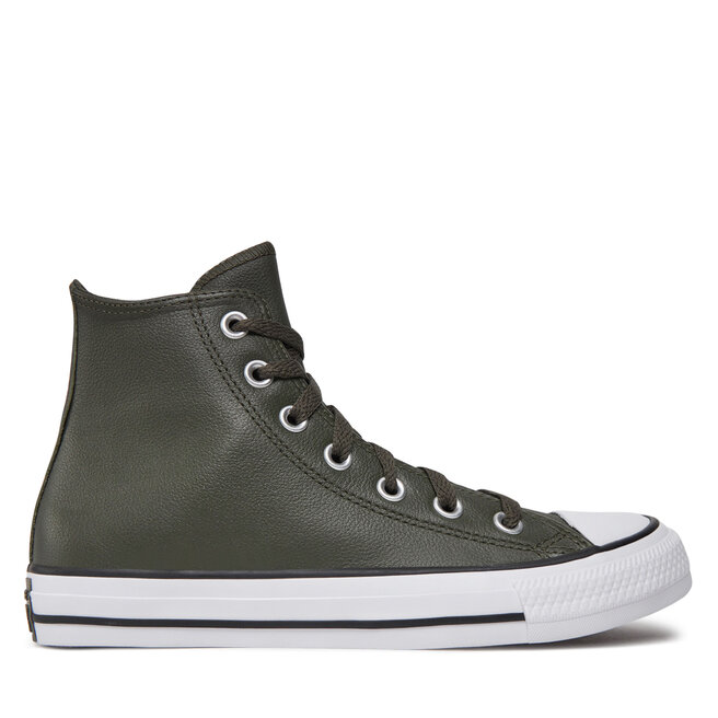 Trampki Converse Chuck Taylor All Star Faux Leather Hi - 371 Zielony
