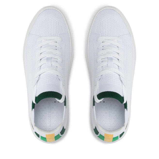 Lacoste Textilskor Lacoste La Piquee Nu 0722 1 Cma 7-43CMA0014082 Wht/Grn