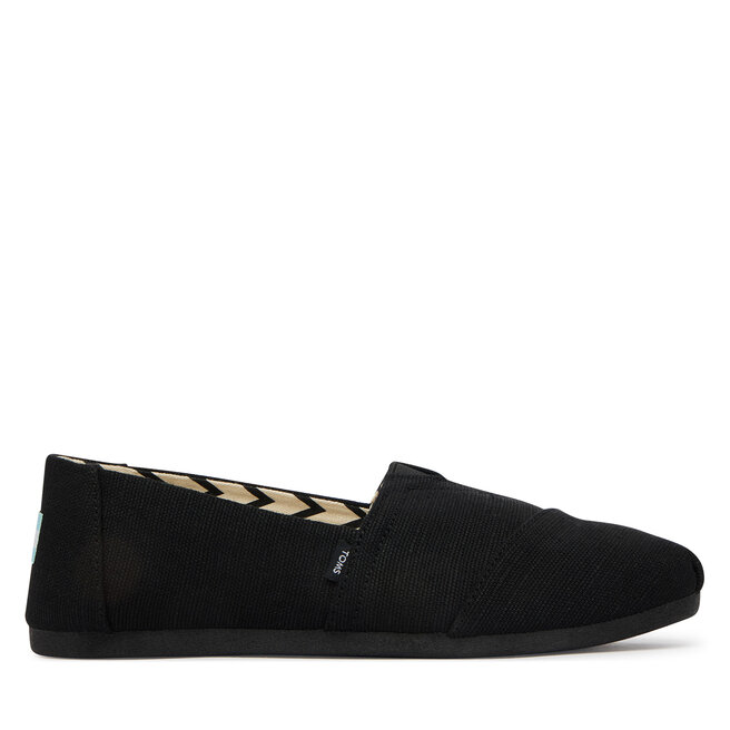 Półbuty Toms Alpargata Classic 10020784 Czarny - kobiece